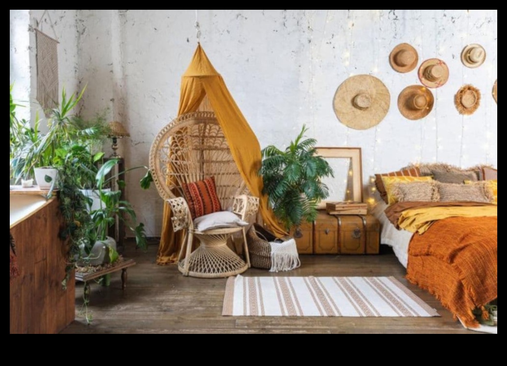 Decor Moody Boho pentru un spațiu unic