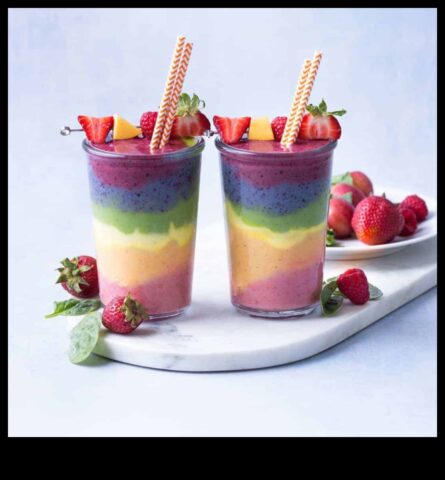 Rainbow Revival Un ghid colorat pentru a vă stimula Smoothies